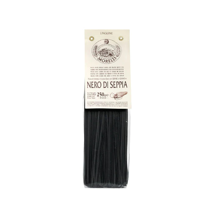 Morelli Linguine with Black Squid Ink 250g