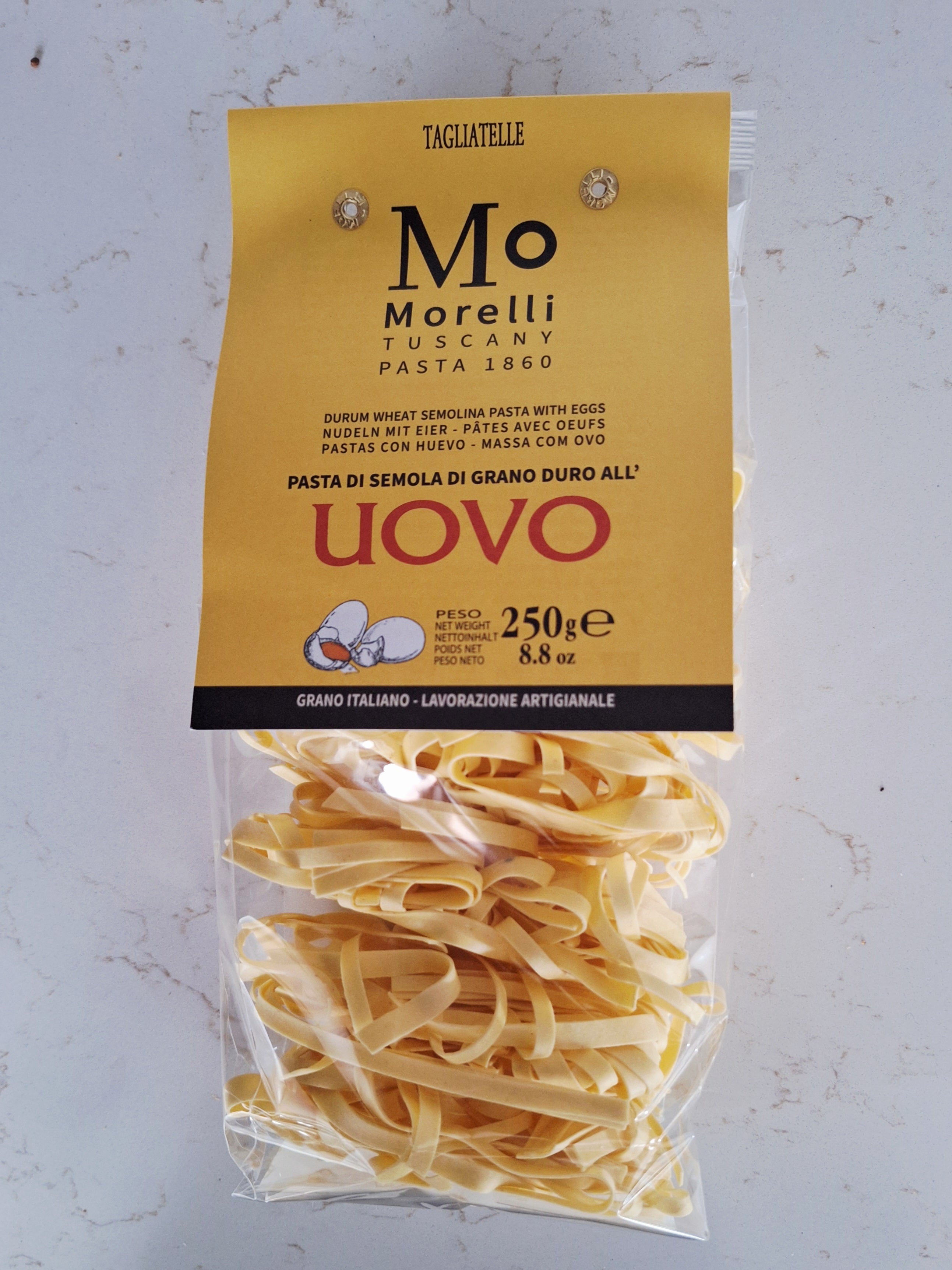 Morelli Tagliatelle Pasta with Egg 250g
