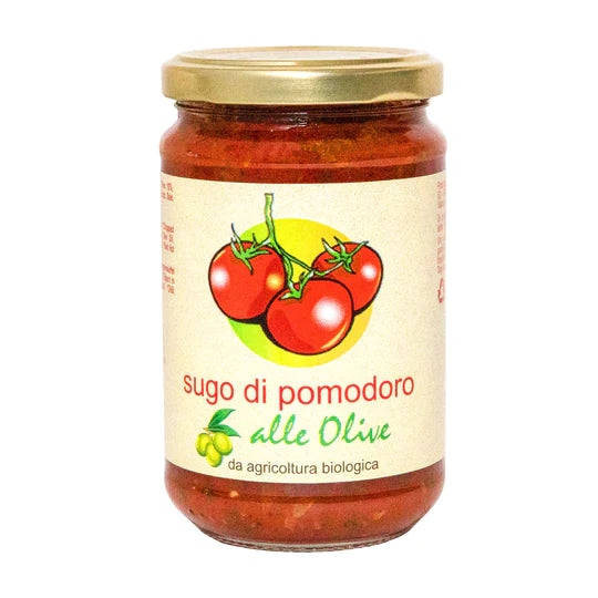 Tomato Pasta Sauce with Olives (Organic) 290g
